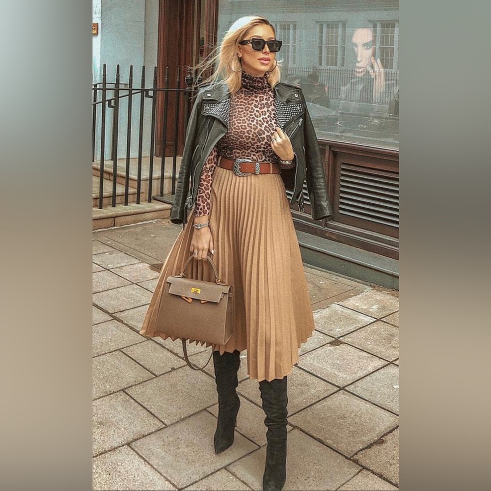 Zara Pleated Skirt